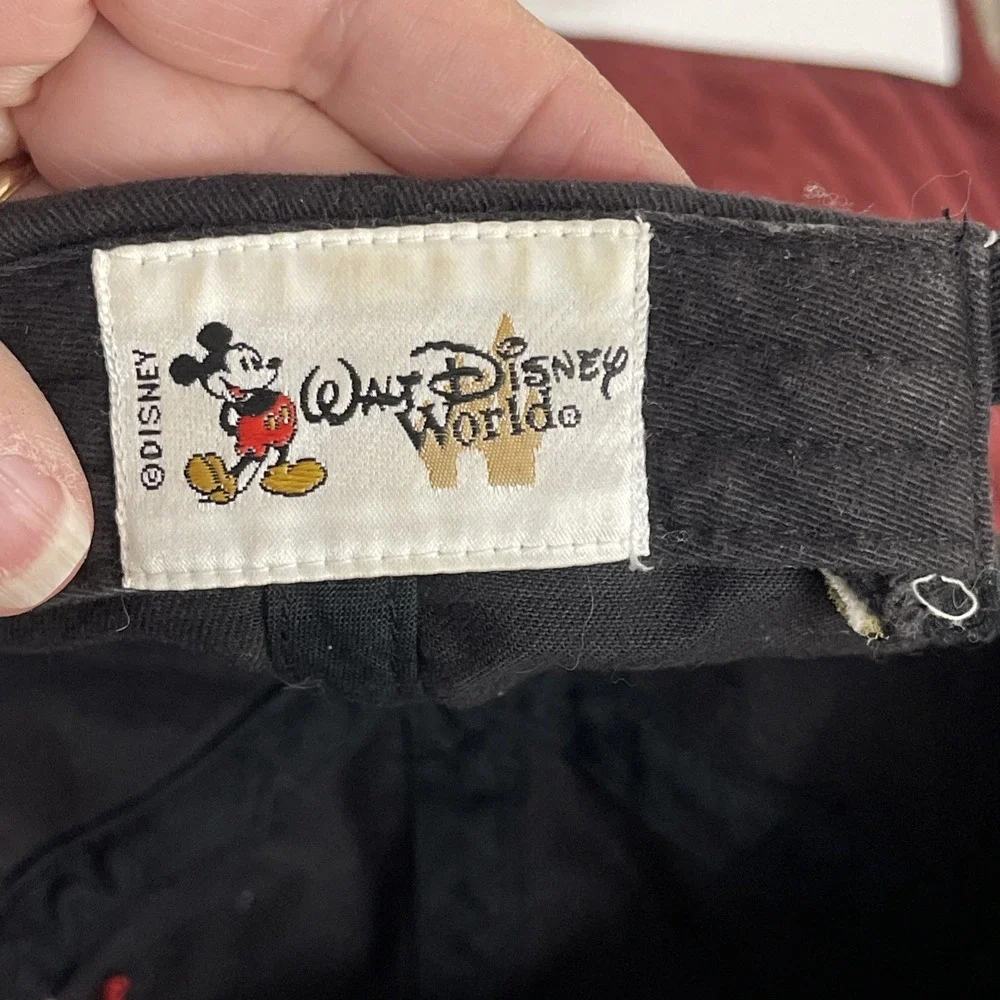Walt Disney World Official Red Chinese Dragon Embroidered Mickey Hat Mushu Mulan